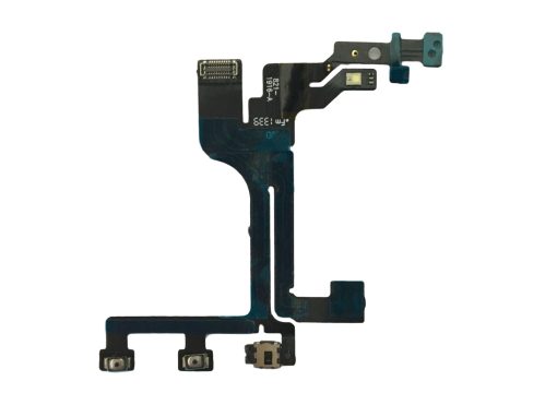 Power Flex Cable - MUTE SWITCH - Volume BUTTONS With Brackets For Iphone 5C